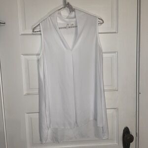 Cato White Sleeveless Blouse Tank Top‎